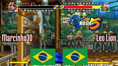 FT5 Rbff1 Marcinho30 BR Vs Leo Lion BR Real Bout Fatal Fury Rbff