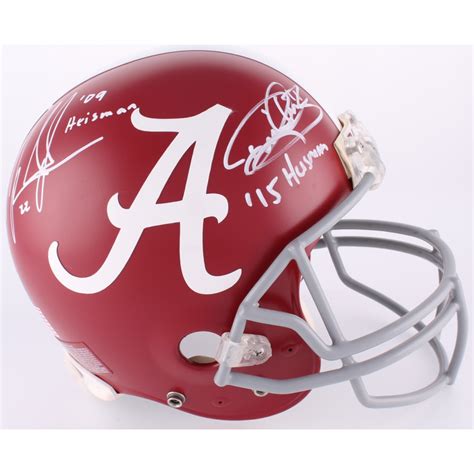 Mark Ingram & Derrick Henry Signed Alabama Crimson Tide Authentic Full ...