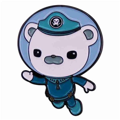 The Octonauts 'Captain Barnacles' Enamel Pin - Distinct Pins