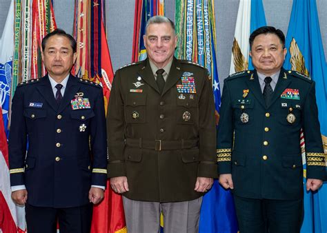 cjcs hosts rok japanese counterparts  multilateral discussions
