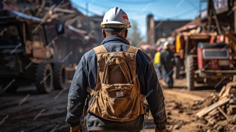 premium photo construction worker  construction site employee labor day