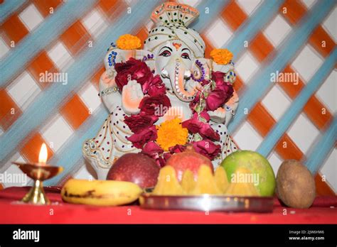 Ganesh Chaturthi Decoration Ideas At Home Ganesh Chaturthi