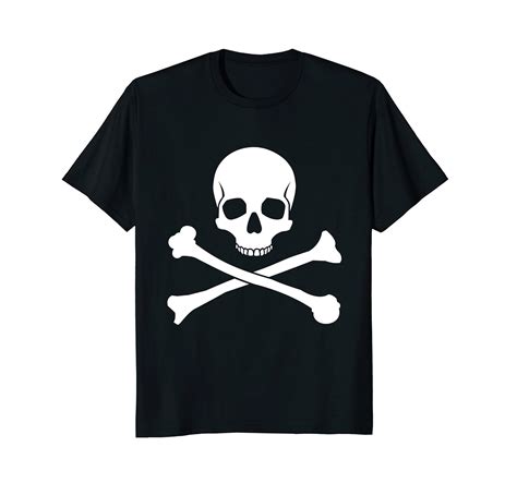 Skull And Crossbones Pirate T Shirt 4lvs