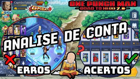 One Punch Man Road To Hero Analise De Conta Confira Dicas Como Upar