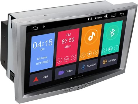 hizpo Android 10 Autoradio avec Bluetooth Navigation Écran Tactile 7