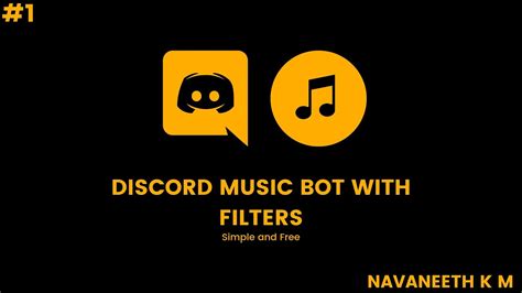 How To Make A Discord Music Bot With Filters Like Groovy Fredboat