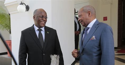 Rais Mhe Dkt Magufuli Akutana Na Kufanya Mazungumzo Na Balozi Mteule