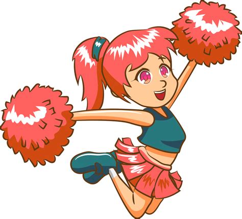 Cheerleader Png Graphic Clipart Design 19614433 Png