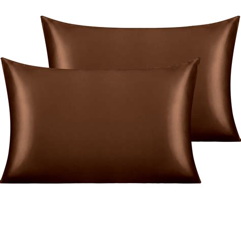 Ntbay 2 Pack Silk Satin King Pillowcases For Hair And Skin Luxury And Soft Pillow Cases With