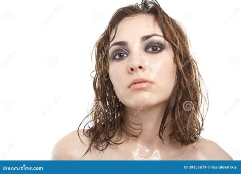 Belle Femme Nue Satisfaisante Image Stock Image Du Amusement Chauffer 39358879