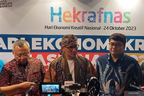 Menparekraf Sektor Ekraf Sumbang Rp1 300 T Kepada PDB Nasional