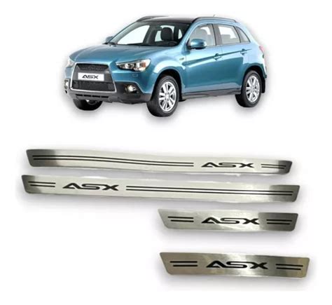 Kit Soleira Mitsubishi Asx Aço Escovado 2014 2015 2016 2017 MercadoLivre