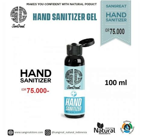 Jual Hand Sanitizer Gel Ml Antiseptic Cuci Tangan Di Lapak Menik