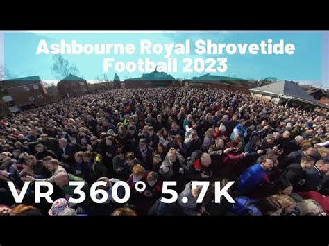 360° Virtual Reality video at Ashbourne Royal Shrovetide Football 2023 - Non-drone Photos ...