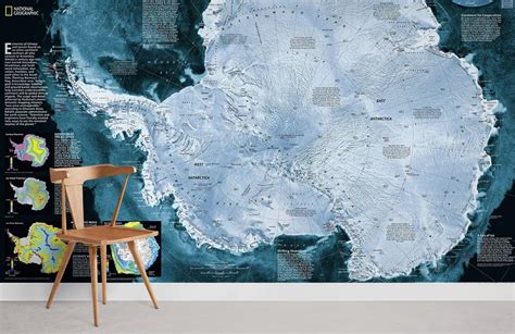 National Geographic Wall Map Mural