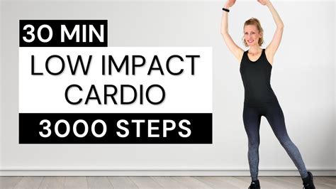 30 Min 🔥 3000 Steps 🔥 Low Impact No Jumping Cardio With Post Workout