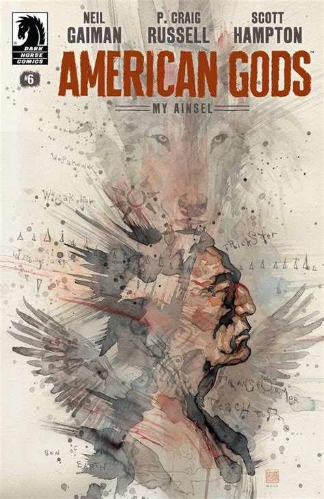 American Gods My Ainsel 6 David Mack Variant Cover Profile