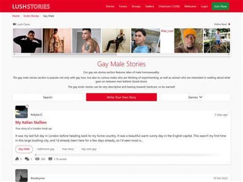 Lushstories Gay Review Updated Best Gay Sites