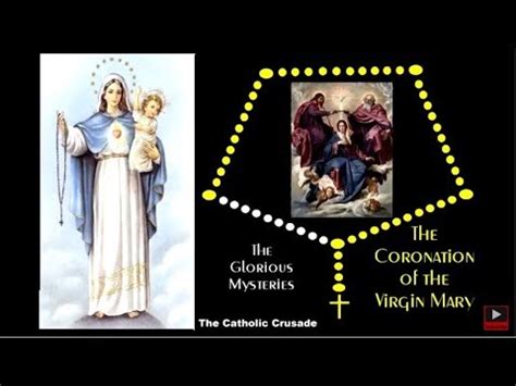 The Glorious Mysteries - VIRTUAL ROSARY - (Sundays & Wednesdays) - YouTube