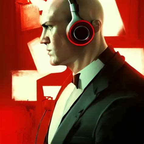 A Portrait Of Agent 4 7 From Hitman Wearing Stable Diffusion OpenArt