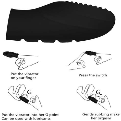 Rechargeable Finger Vibrator G Spot Clit Massager Stimulator Sex Toys For Women EBay