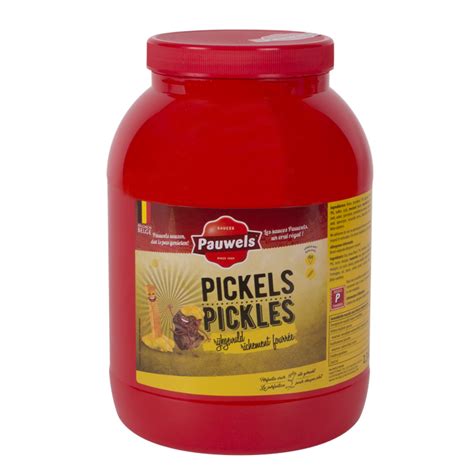 Roger De Lille Sauce Picalilly Pickles Belge Seau 3 Kgsl