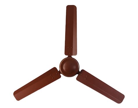 Smoke Brown Usha Racer Chrome Ceiling Fan Sweep Size Mm Power