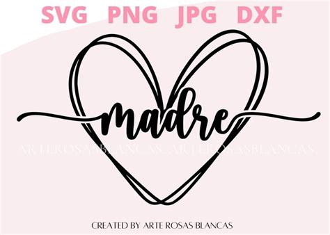 Feliz Dia De Las Madres Svg Spanish Svg Madres Svg SVG En Espanol Madre