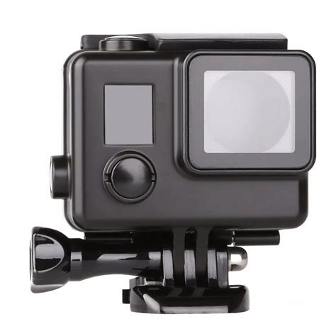 Black Side Open Protective Housing Case For Gopro Hero Black