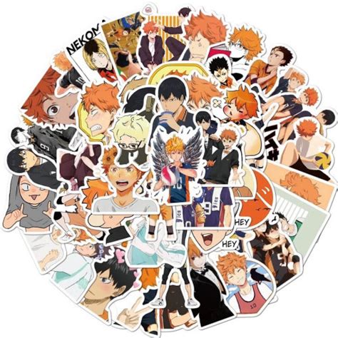 Haikyuu Stickers Hinata Edition 50pcs