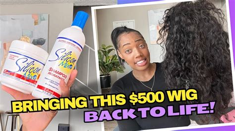 How To Make Your Old Wig Look New Revive Your Wig U Part Youtube