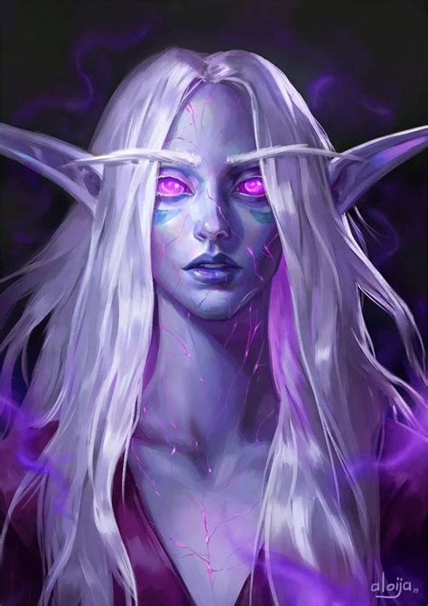 Potential Of The Highborne Customisation For Night Elves In 90 Wow