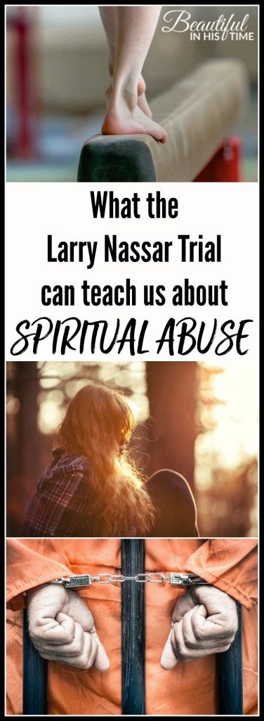 What The Larry Nassar Trial Can Teach Us About Effects Of Spiritual