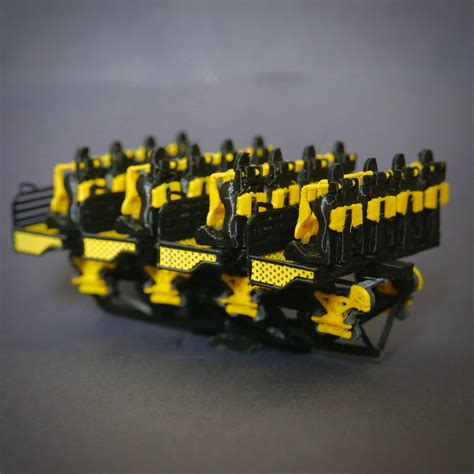 THE SMILER Scale Model Roller Coaster made-to-order Alton - Etsy Singapore