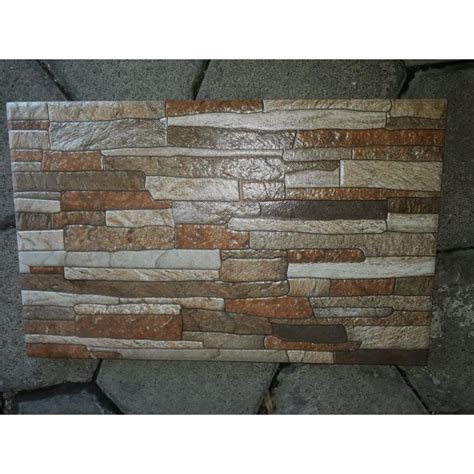 Jual Keramik Dinding 25x40 Motif Batu Alam Terbaru Shopee Indonesia