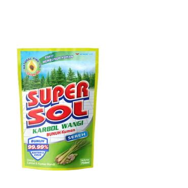 Harga Wing S Supersol Karbol Wangi Sereh Ml Ceklist Id