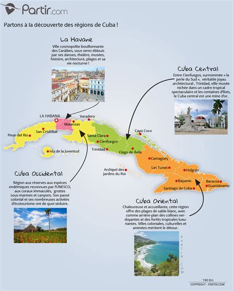 Cuba carte » Voyage - Carte - Plan