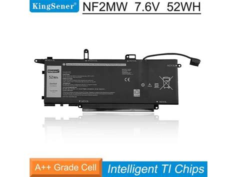 Kingsener NF2MW Laptop Battery Replacement For Dell Latitude 7400 2 In