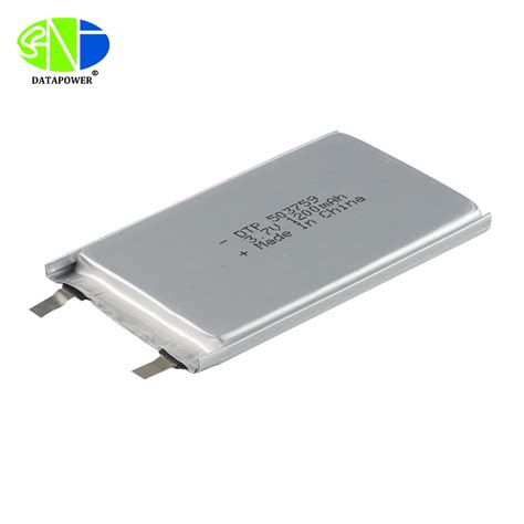 Lipo 3 7v Lithium Ion Polymer Battery 503759 1200mAh With KC CB CE MSDS