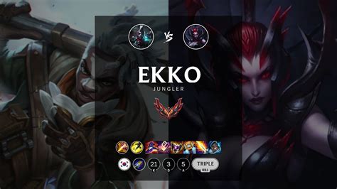 Ekko Jungle Vs Elise Kr Grandmaster Patch 1219 Youtube