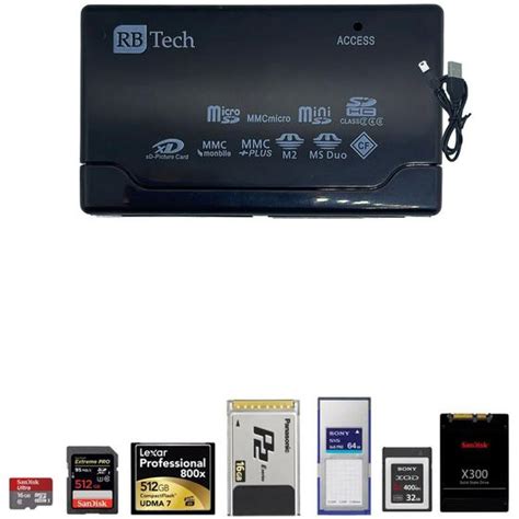 Leitor De Cart O De Mem Ria Adaptador Usb Sd Micro Sd Sdhc Sdxc M Ms