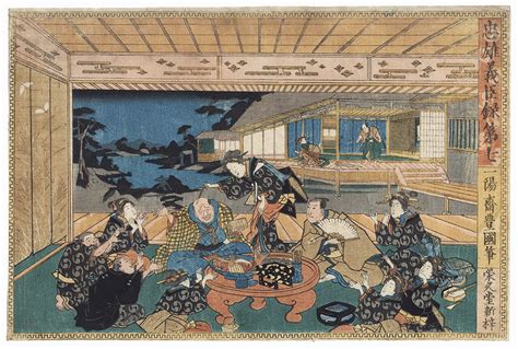 Toyokuni Iii Kunisada The Ronin Act The Ichiriki