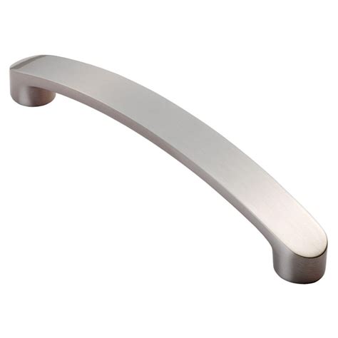 Fingertip Design Satin Nickel Bow Handle 128mm FTD2035ASN