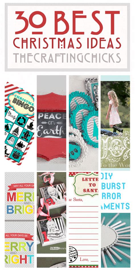 christmas ideas  crafting chicks