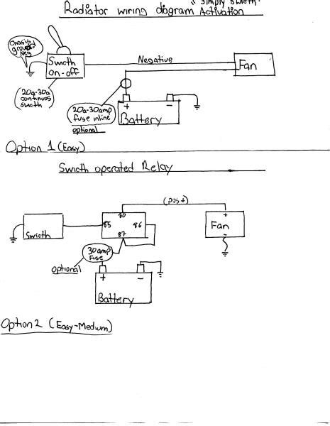 Electric Car Fan Wiring Diagram Wiring Diagram