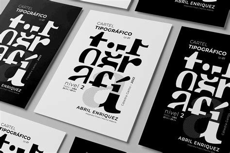 Cartel TipogrÁfico Poster On Behance