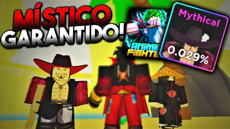 Como Pegar Todos Os MÍsticos No Novo Anime Fighters Simulator No Roblox