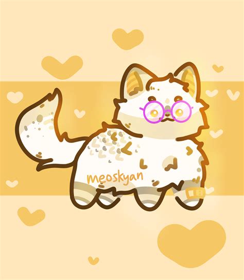 cute kitty art   raww