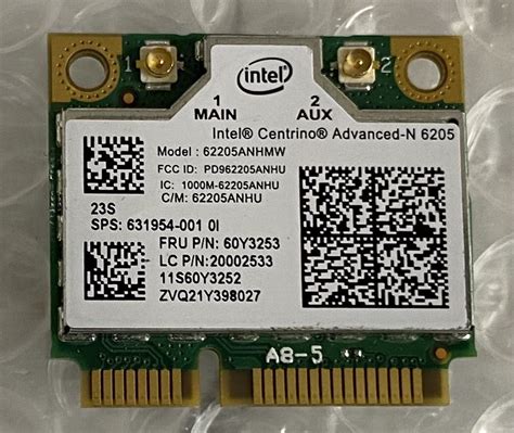 Yahoo オークション 送料無料 Intel Centrino Advanced N 6205 無線L