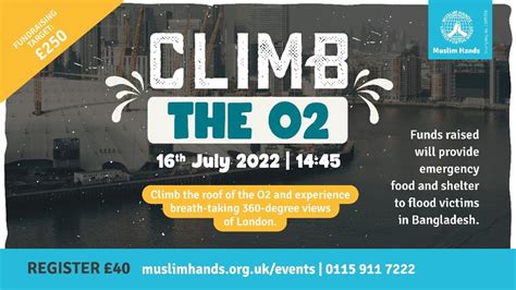 Climb the O2 - JustGiving